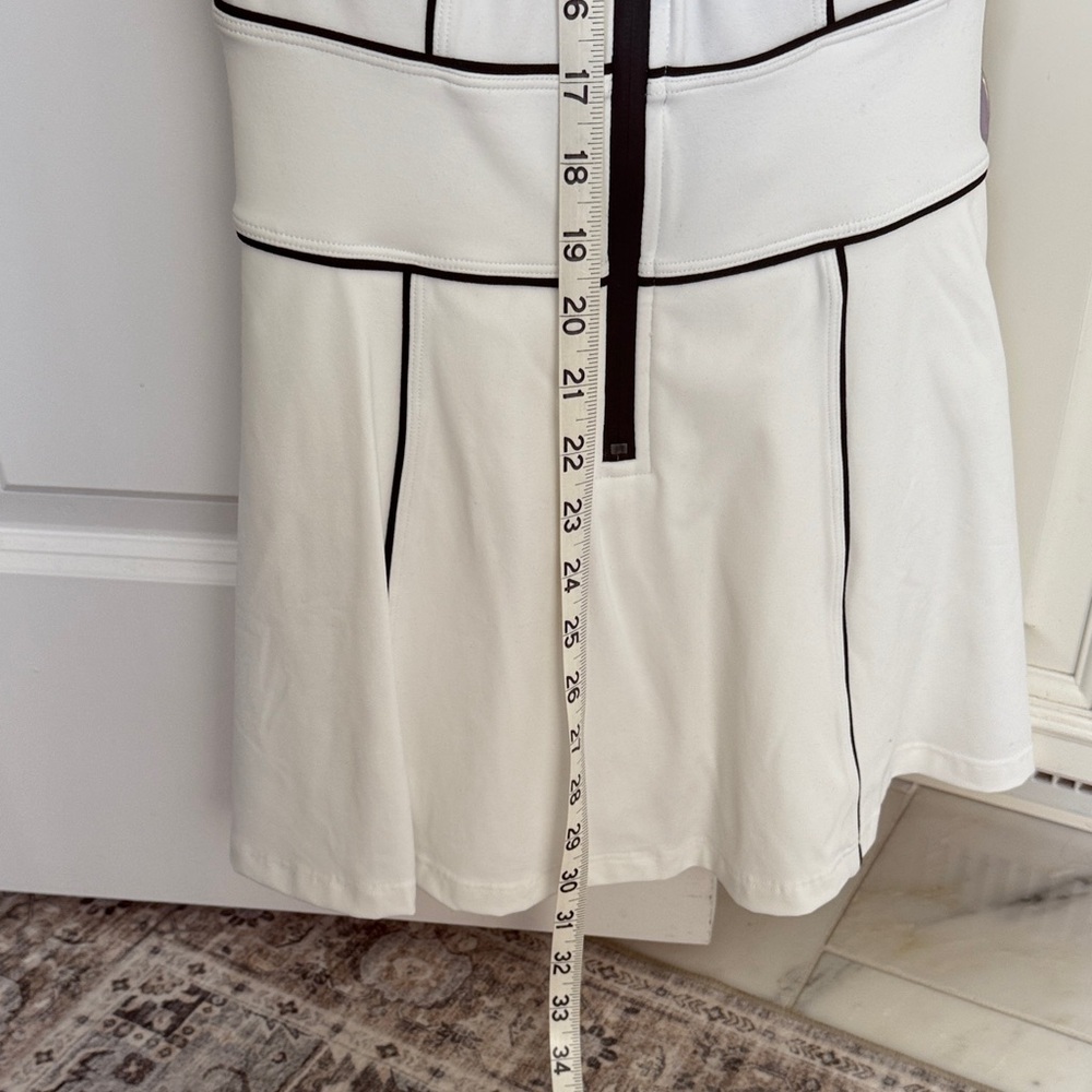 Wiskii Future Playground dress in cream and Black Women's tennis, pickeball - Picture 12 of 13